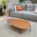 Mesa de Centro Ravena Org&acirc;nica - Pronta Entrega