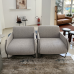 Conjunto 2 Poltronas Una - Pronta Entrega