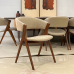 Conjunto Mesa de Jantar Palma e 8 Cadeiras Greta - Pronta Entrega